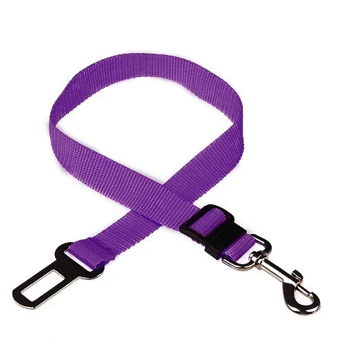 YOUSE Adjustable Pet Car Seat Belt — Secure Vehicle Safety Tether for Dogs and Cats