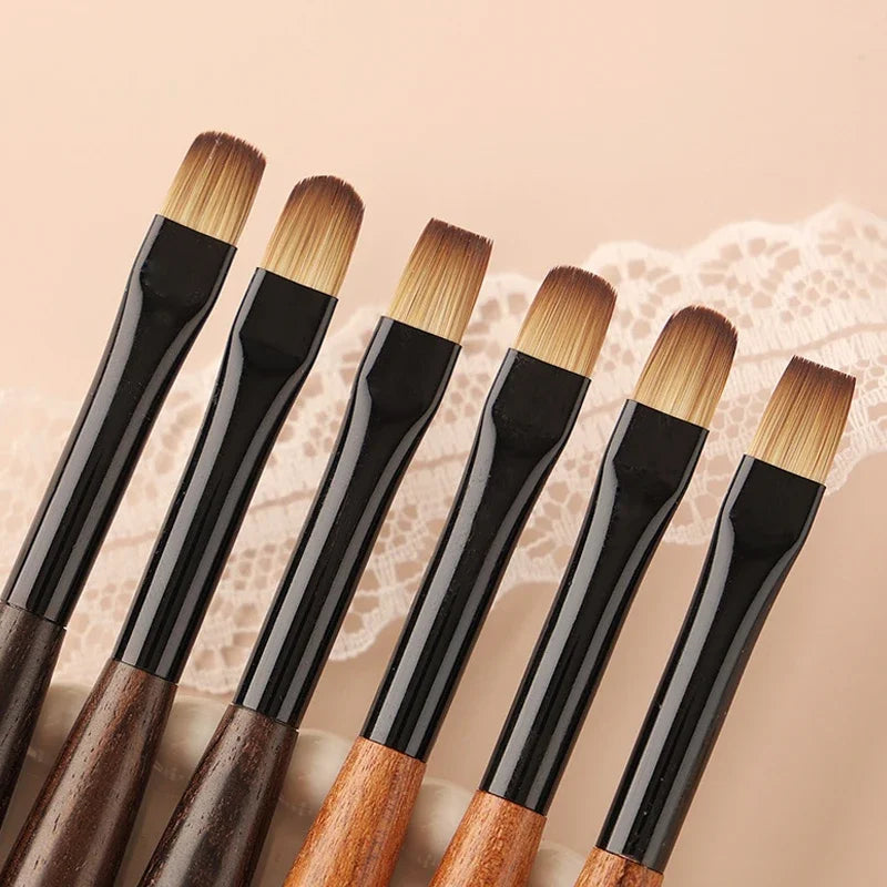 Professional Nail Art Brush Pen — Fine Nylon Bristles for Gel & Acrylic