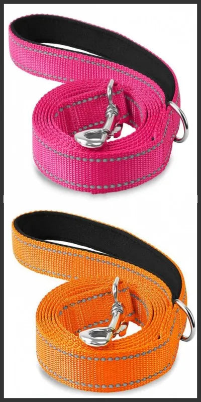 Reflective Pet Training Leash — Durable Walking Rope for Dogs and Cats