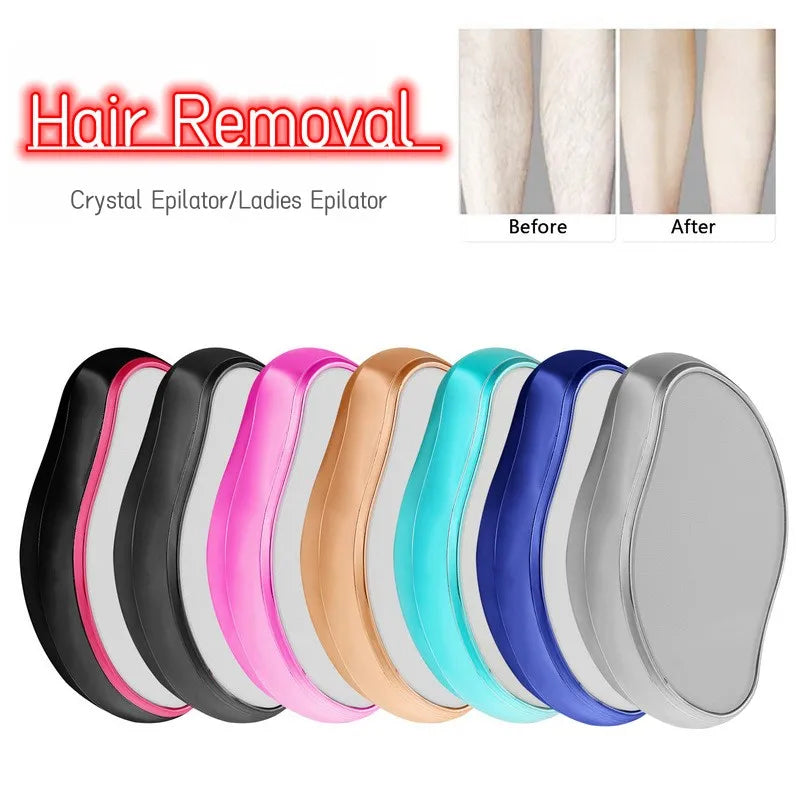 Crystal Hair Remover Eraser — Painless Physical Depilation Tool