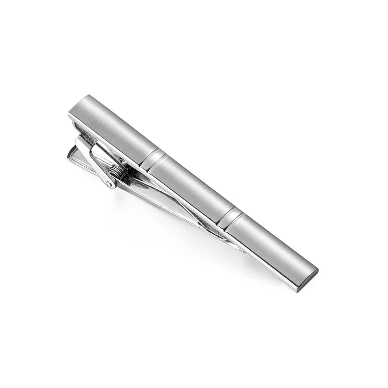 UJOY Men's Metal Tie Clip Set — Classic Business Accessory for Shirts