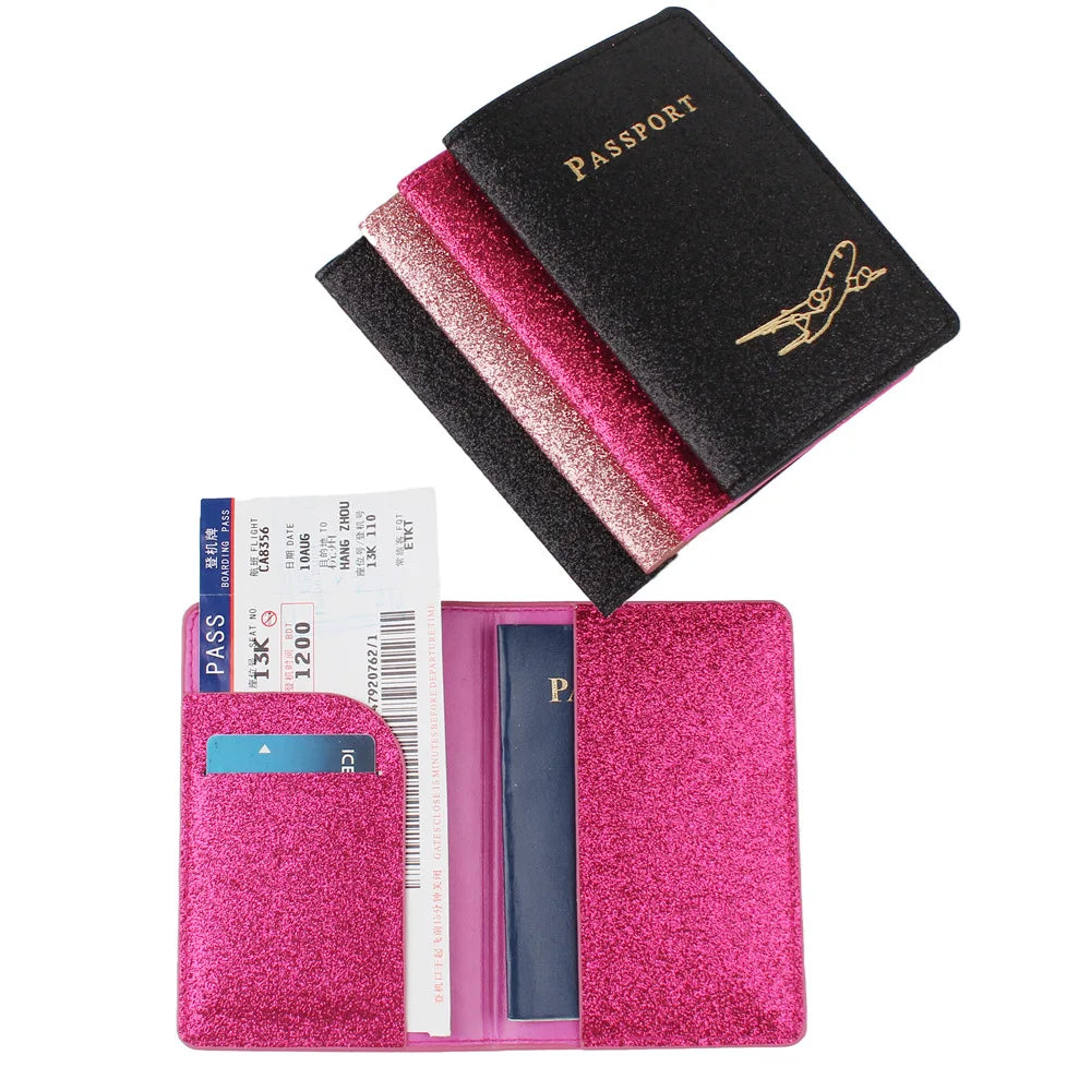 eTya PU Leather Passport Case — Waterproof Travel Document Holder