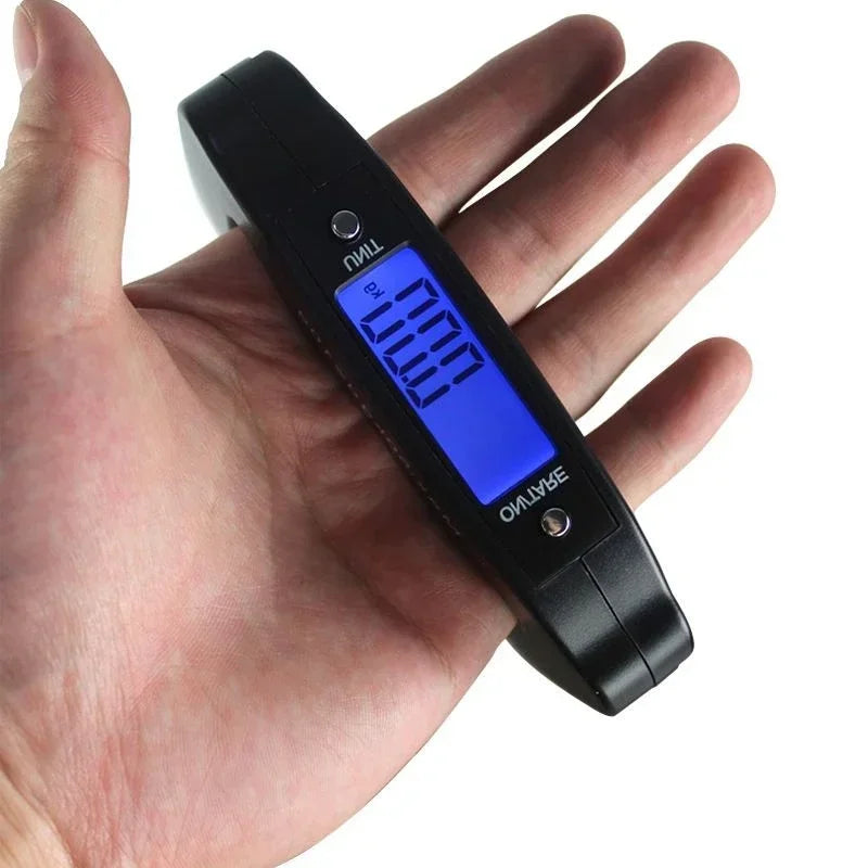 Digital Luggage Scale — Portable Suitcase Weight Checker with Backlight