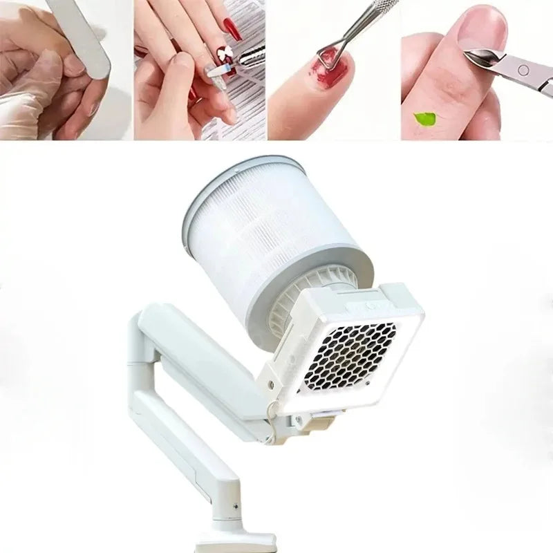 vilnason Desktop Nail Dust Collector — Powerful Vacuum for Manicure & Pedicure