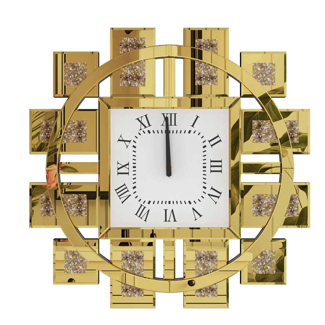 Luxury Wall Clock — Silent Modern Decor
