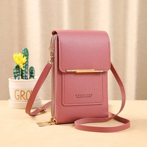 GOT-TOG Women's Crossbody Bag — Fashionable Double-Layer Purse