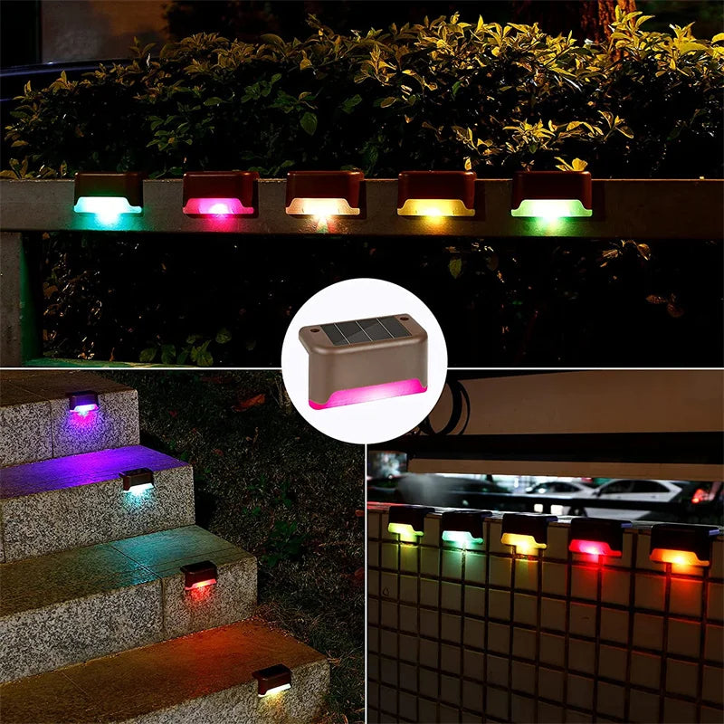 IWP Solar Deck Lights — Waterproof LED Step Lights for Outdoor Decor