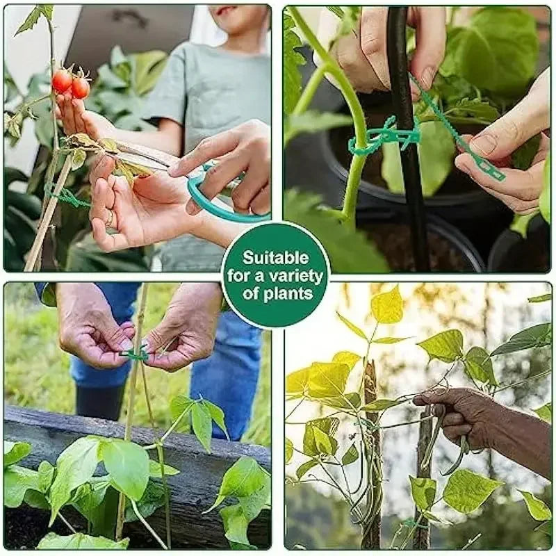 Garden Cable Ties — Adjustable Plant Support