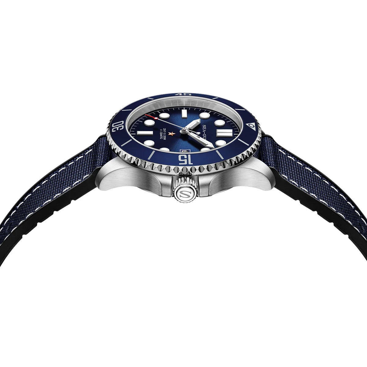Sea-Gull Men's Luminous Dive Watch — Professional 200M Waterproof Automatic