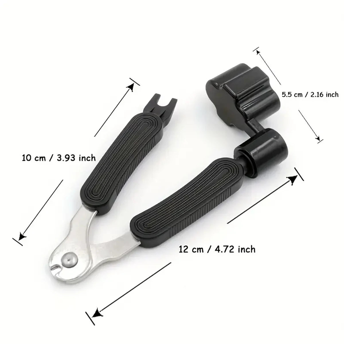 3-in-1 Guitar String Winder — Multi-Functional Instrument Repair Tool