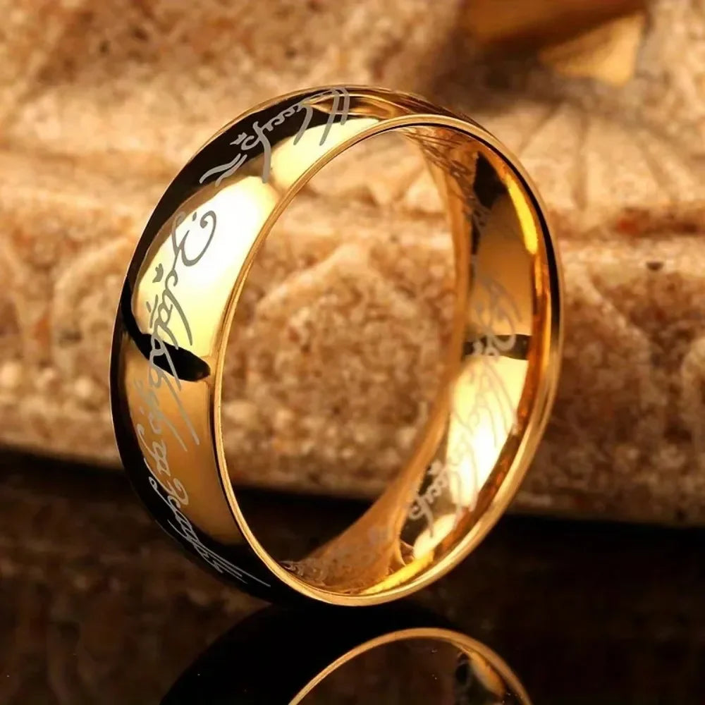 Stainless Steel Ring — Wedding Band