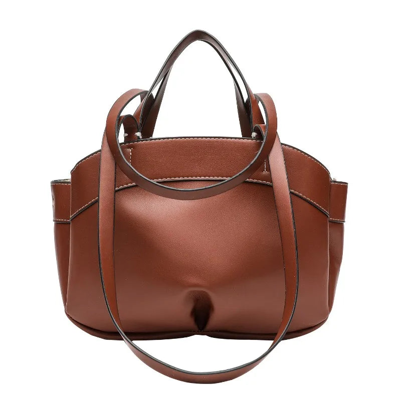 Women's Shoulder Bag Set — Spacious Tote with Matching Mini Pouch