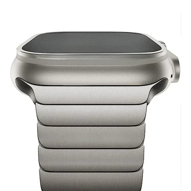 LHDWY Stainless Steel Watch Band — Elegant Bracelet Strap for Smartwatches