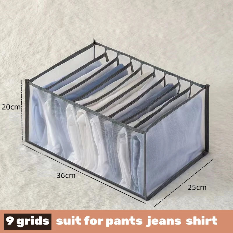 PGY Drawer Organizer Dividers — Multi-Grid Storage for Underwear and Socks