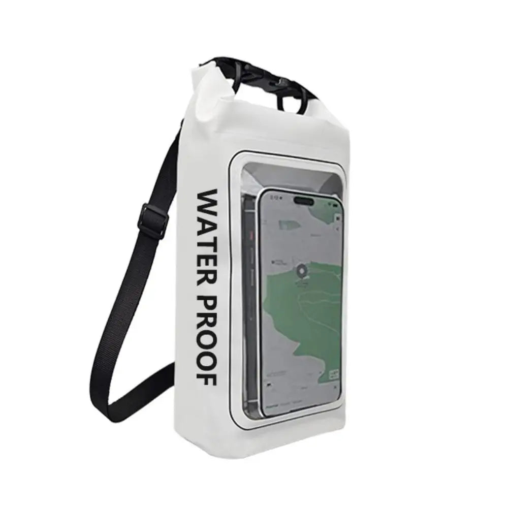 2L Waterproof Mobile Phone Bag — Touchscreen Compatible Dry Bag for Swimming