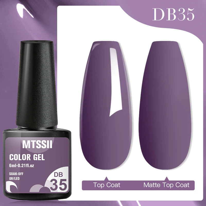 Mtssii Reflective Glitter Gel Nail Polish — Sparkling Holographic Effect