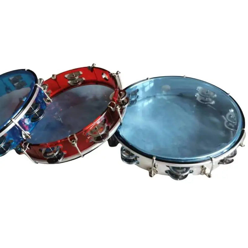 Marbit Adjustable Tambourine — Tunable Percussion Instrument with Metal Jingles