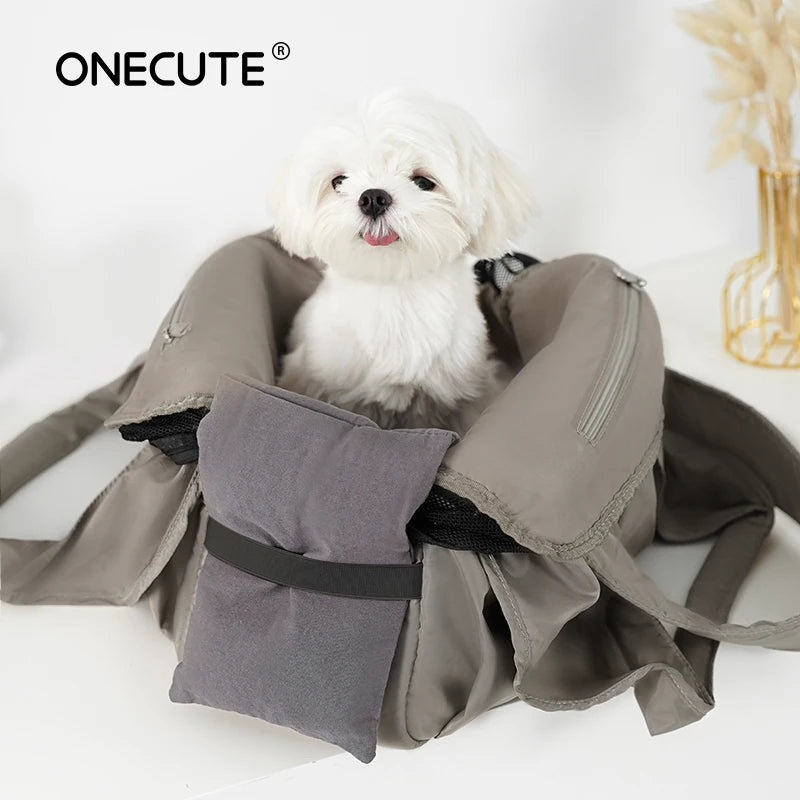 Breathable Pet Carrier Bag — Crossbody Shoulder Sling for Small Dogs & Cats