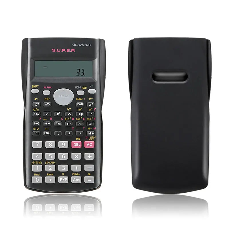 Ninth World Scientific Calculator — 240 Functions with Dual-Line LCD Display