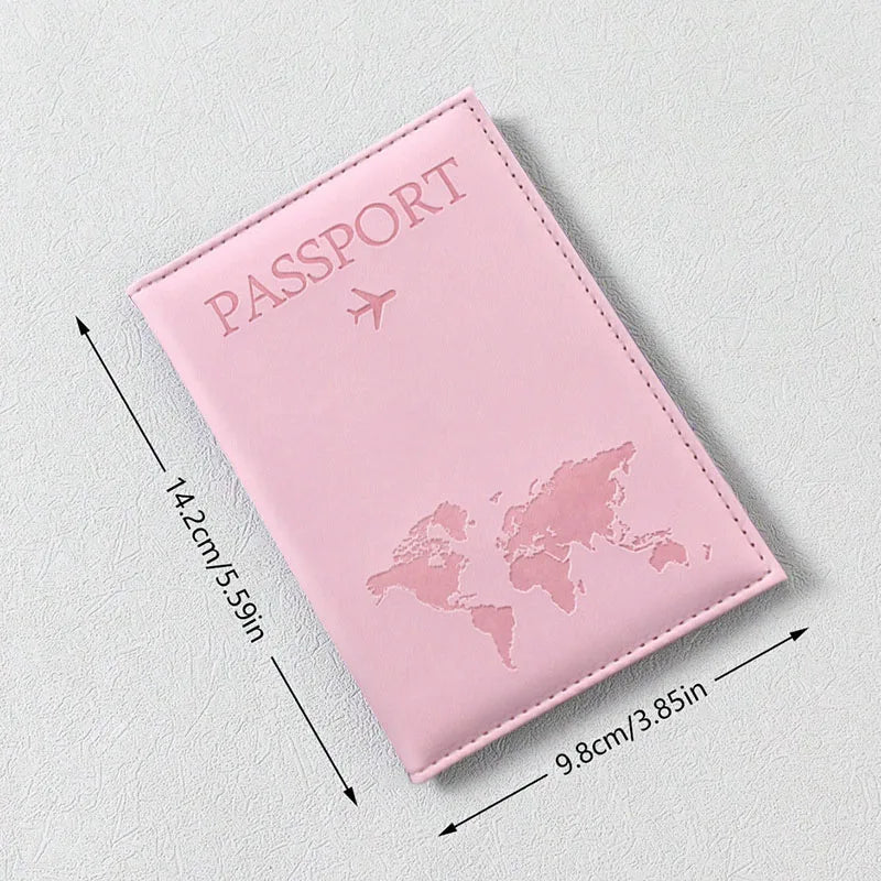cosyde PU Leather Passport Cover — Travel Document Organizer & Card Holder