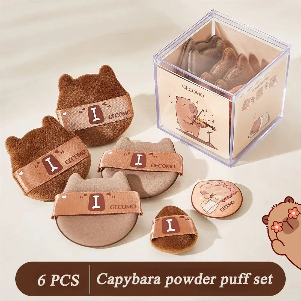 Mini Makeup Blender Puffs — Double Sided Cosmetic Sponges for Liquid Foundation