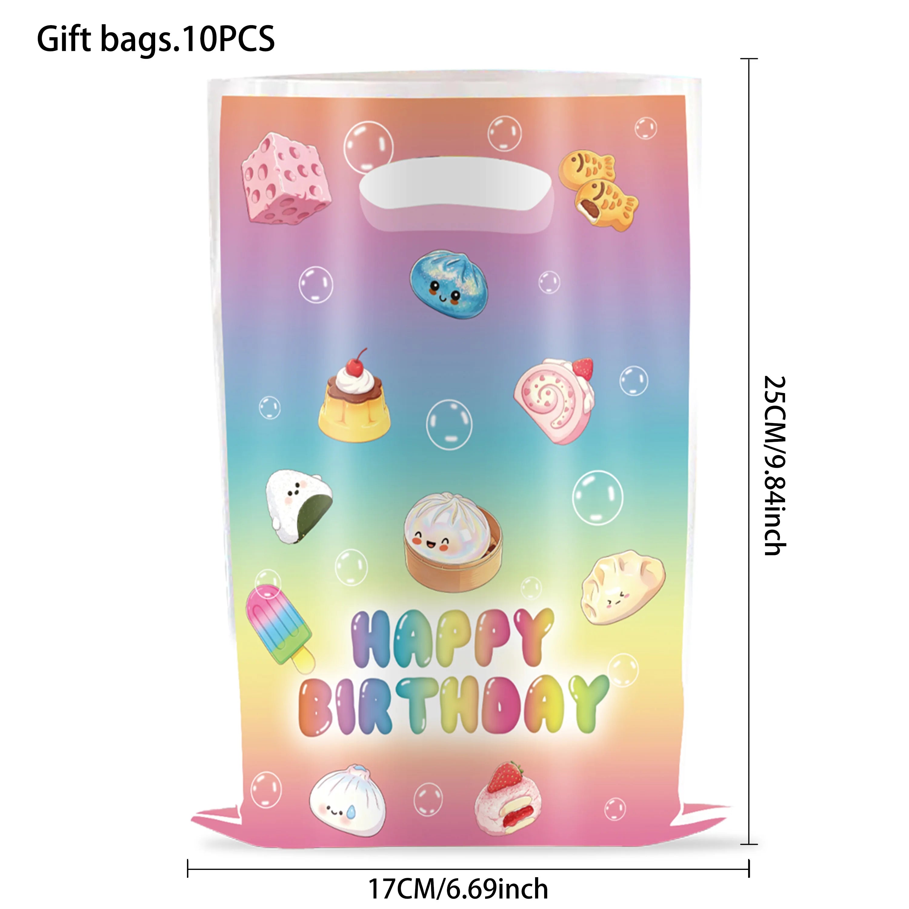 Dumpling Theme Party Decoration Set — Birthday Party Supplies & Favors
