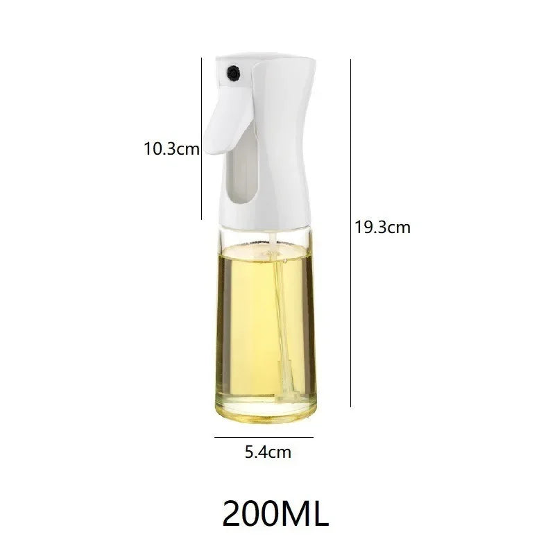 Oil Spray Dispenser Bottle — Reusable Mist Sprayer for Cooking & BBQ