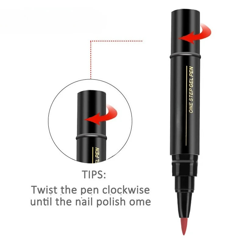 SMHXIANGQIANJIN Nail Color Pen — Quick-Drying Art Varnish for Intricate Designs