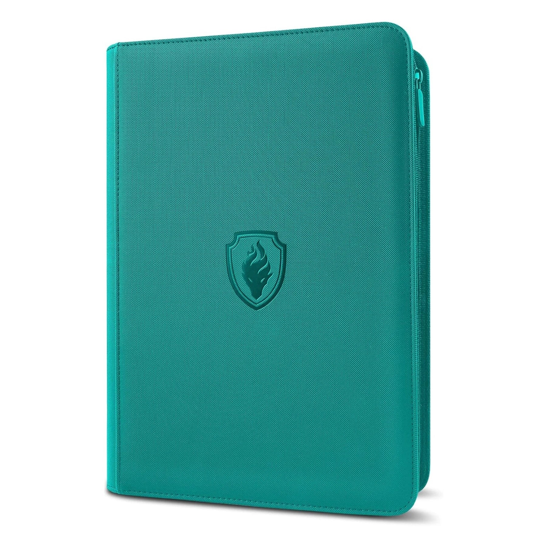 9-Pocket Zipper Card Binder — Premium PU Leather Trading Card Holder