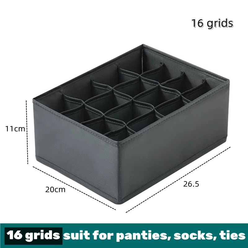 PGY Drawer Organizer Dividers — Multi-Grid Storage for Underwear and Socks