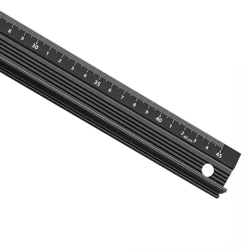 Aluminum Alloy Multipurpose Ruler — Professional Drafting & Engineering Tool