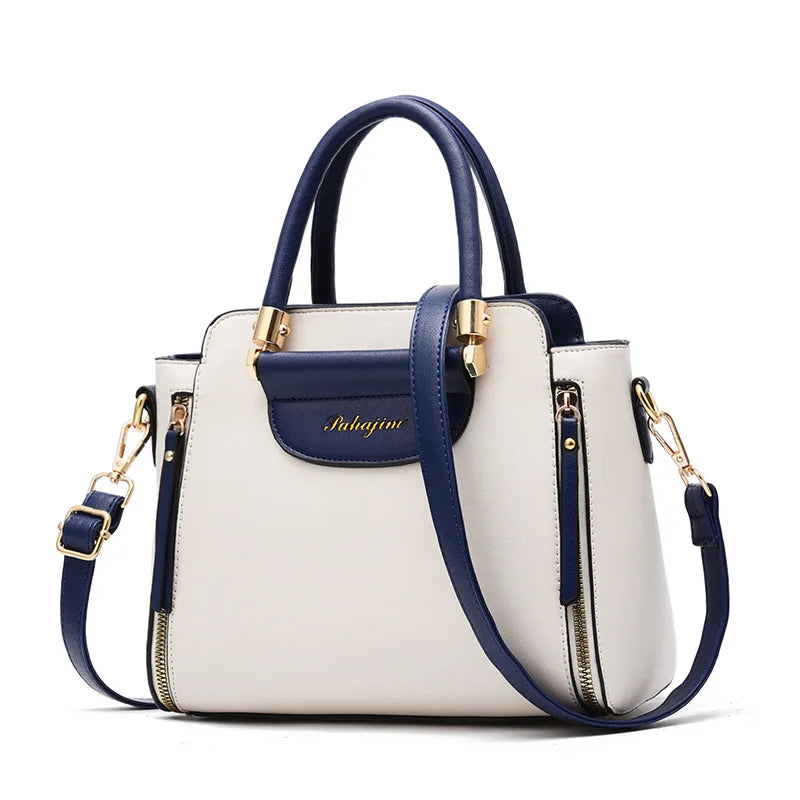 Women's PU Leather Shoulder Bag — Stylish Underarm Handbag for Casual Wear