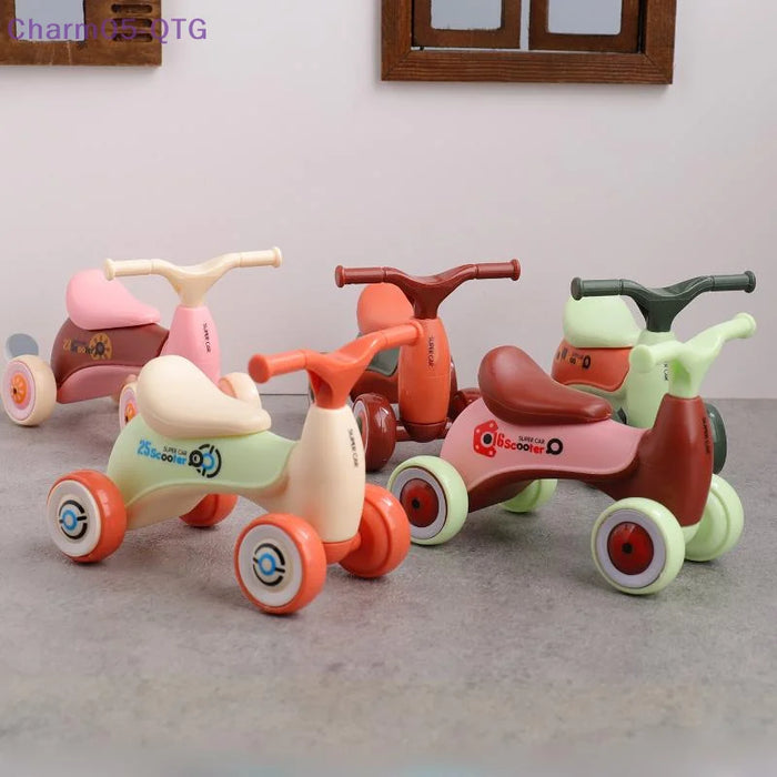 Miniature Four-Wheeled Balance Car — Creative Assembly Toy Gift
