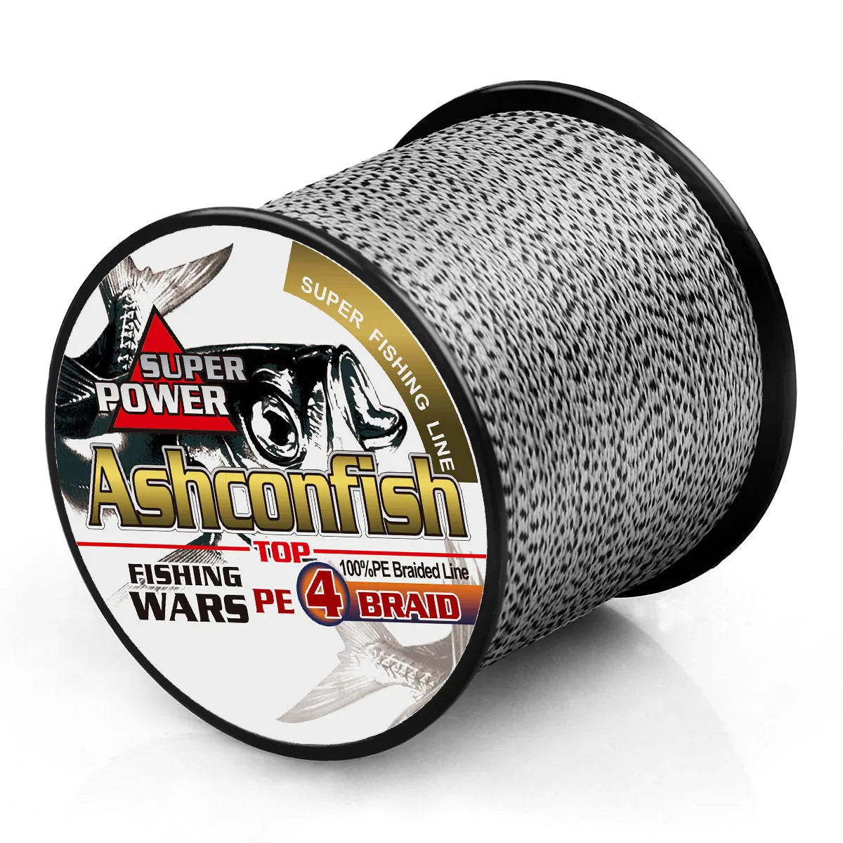 Ashconfish Braided Fishing Line — High Strength 4-Strand PE Multifilament