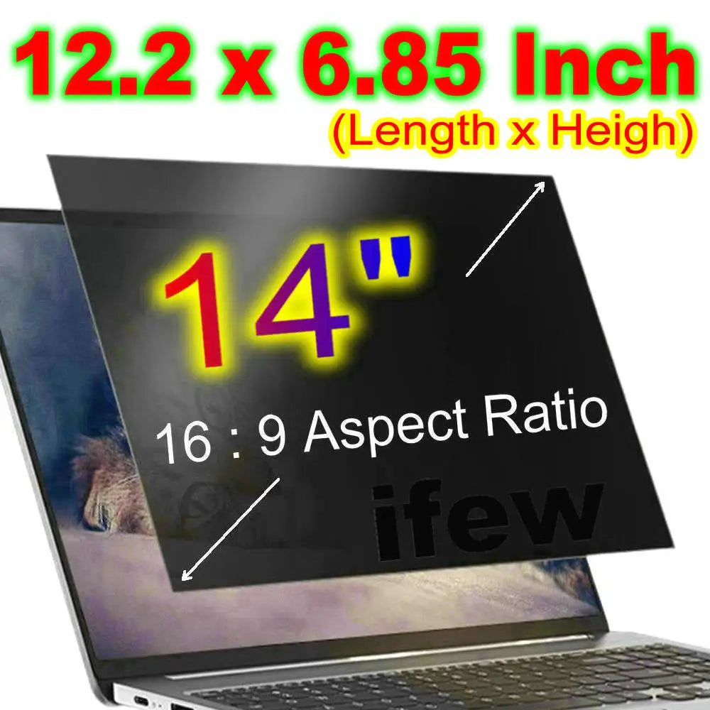 IFEW Privacy Screen Protector — Anti-Spy Matte Film for Laptops