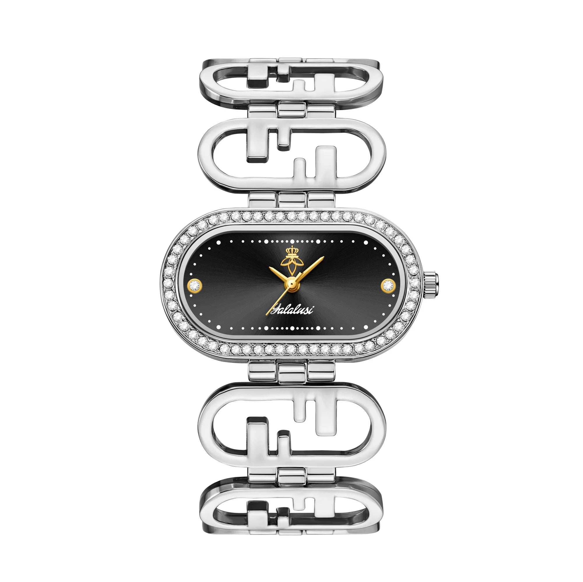 YaLaLuSi Women's Quartz Watch — Elegant Oval Bracelet Timepiece