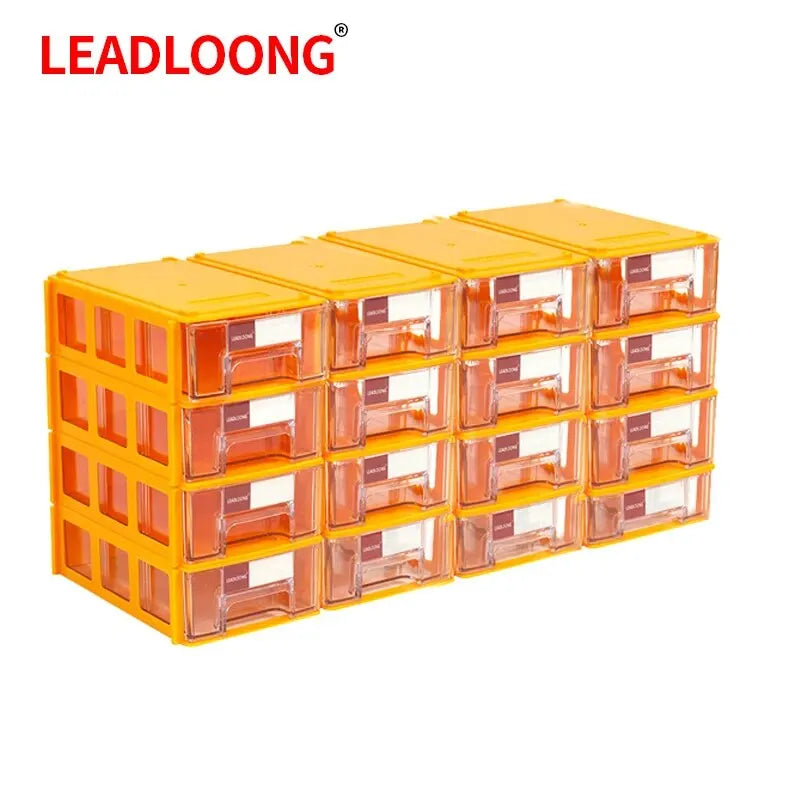 LEADLOONG Mini Storage Drawer Organizer — Multi-Purpose Craft & Hardware Bin