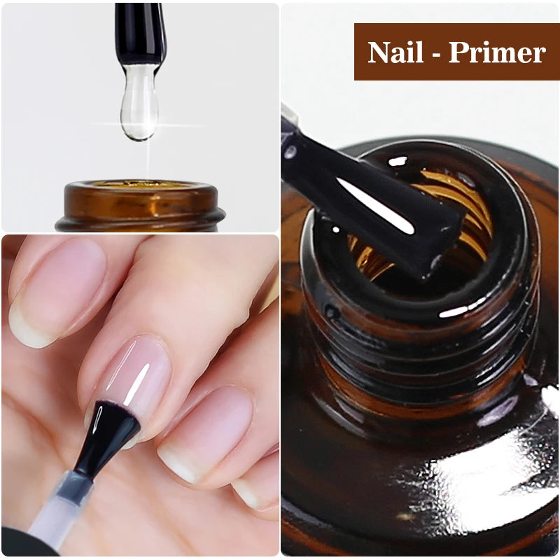 Arte Clavo Nail Prep Primer — Fast Air Dry Base Coat for Natural Nails