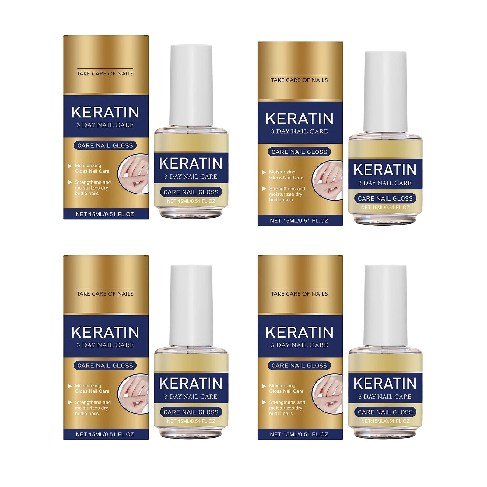 Nourishing Cuticle Treatment Oil — Smooth Nail Surface Serum, 15ml