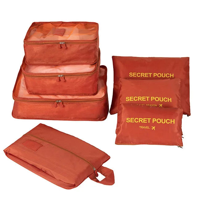 Totidy Travel Packing Cube Set — Luggage Organizer for Clothes and Shoes
