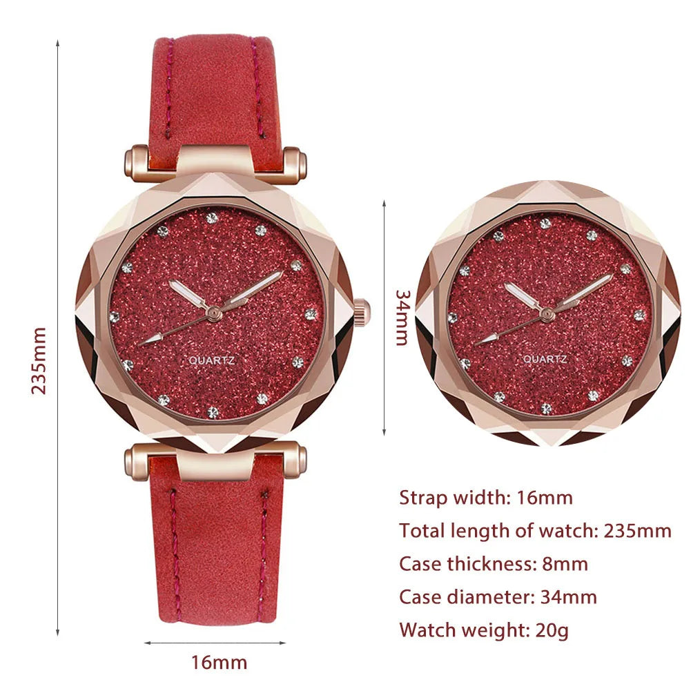 Men's Luxury Business Quartz Watch — Elegant PU Leather Wristwatch