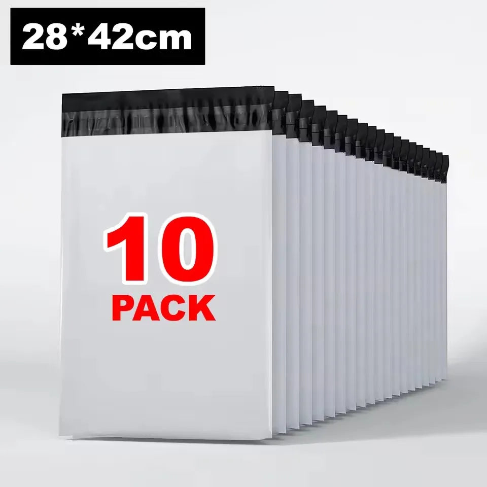 Self-Adhesive Poly Mailer Envelopes — Waterproof Shipping Bags for Business