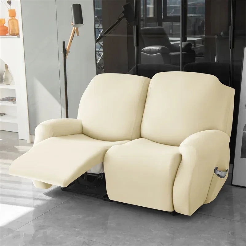 Yupartex Recliner Sofa Cover — Soft Polyester Slipcover for 1, 2, or 3 Seaters