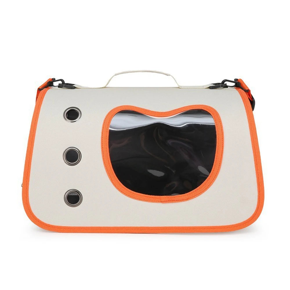 Portable Pet Carrier Bag — Breathable Travel Handbag for Cats and Small Dogs