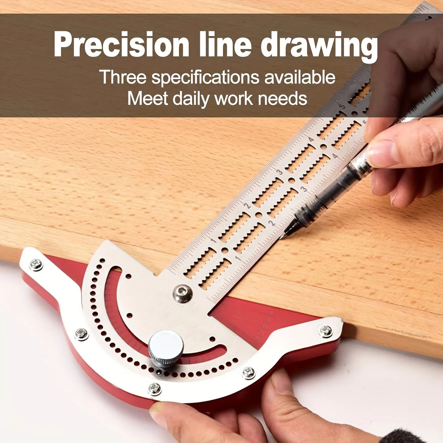 NIUXIANG Precision Woodworking Edge Angle Ruler — Multi-Functional Measuring Tool