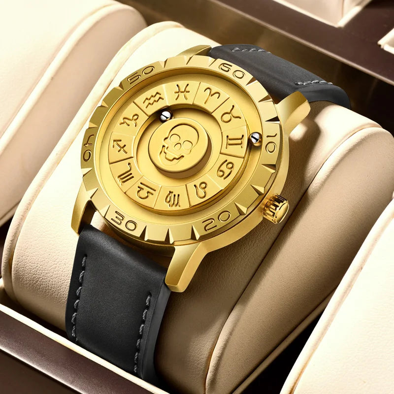 foxbox Magnetic Levitation Watch — Creative Floating Pointer Quartz Timepiece