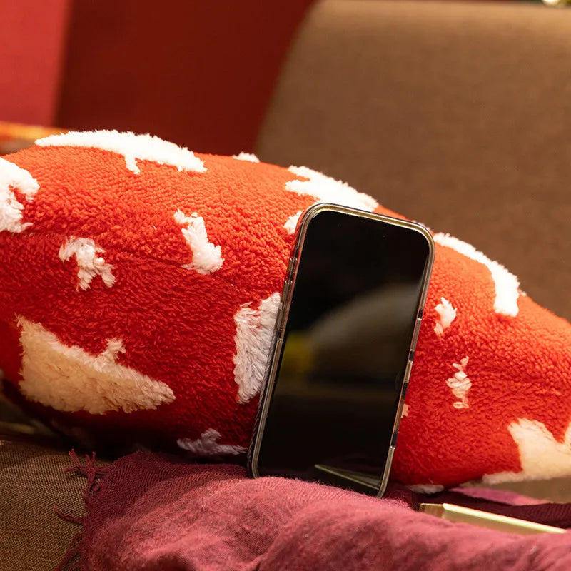 MIAOOWA Christmas Tree Plush Pillow — Soft Festive Throw Cushion for Holiday Decor
