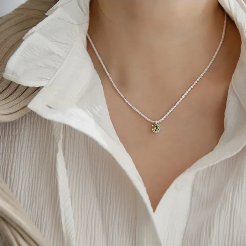 ALCADEN Classic Cross Pendant Necklace — Geometric Stainless Steel Choker