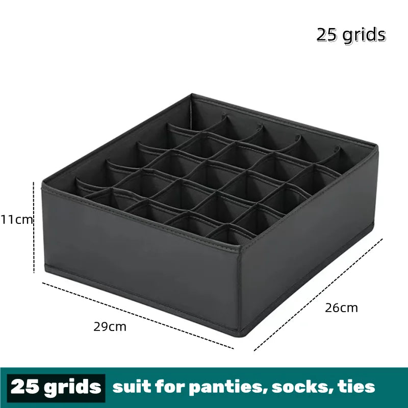 PGY Drawer Organizer Dividers — Multi-Grid Storage for Underwear and Socks