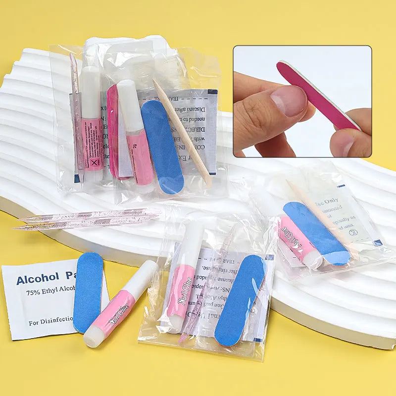5-Piece Press On Nail Tool Set — Complete DIY Manicure Kit